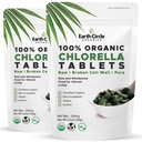 Organische Chlorella Tablets 400 Tellen Hoge Potentie Superfood 