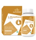 L - Glutathione Tablets with Vitamin C & E, Biotin, Milk Thistle, Grape Seed Extract for Help to Skin Glow and Hydration (60 count)