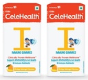 Dr. Reddy's CeleHealth Kidz Immuno Plus Multivitamin Gummies with Wellmune, Vitamin C & Zinc for Kids (4 - 12 Years) | Supports Immunity and Digestion | Pulpy Mango Flavour | 30 Gummies - Pack of 2 | 100% Vegetarian