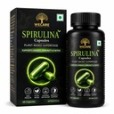 Spirulina Capsules | Plant-Based Superfood | 2000 mg per Serving | Rich in Protein, Chlorophyll & Antioxidants | Supports Energy, Immunity & Daily Wellness | 60 Veg Capsules