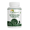 Grenera Organic Spirulina Tablets 120 Count | 1000 mg Per Serving | Uncoated Spirulina Supplement | Vegan & Plant-Based | Green Algae Tablets