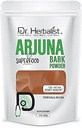 DR Herbalist Arjuna Powder - 200g - 100% kruiden, natuurlijk en authentiek - kruidenpoeder voor gezondheid van het hart - hersluitbare zak