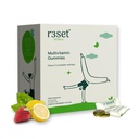 R3SET Multivitamin Gummies for Daily Energy, Immunity & Wellness - 30 Days