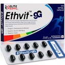 Ethvit-9G Softgel 10 Capsules | Omega-3 Fatty Acids (EPA & DHA), Panax Ginseng, Ginkgo Biloba, Green Tea & Grape Seed Extract | Multivitamin with Vitamin C, D3, B1, B6, B12, Folic Acid, Biotin & Vitamin K2-7 | Multimineral, Probiotic & Antioxidant Supplement