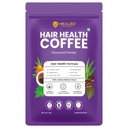 Healeo Hair Health Coffee 75g – Supports Hair Fall Control, Scalp Circulation & Follicle Strength – With Pumpkin Seed, Grape Seed, Stinging Nettle, Aloe Vera, Hyaluronic Acid, Sea Buckthorn – Arabica Medium Roast