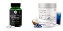 Digestive Enzymes Marine Collagen Peptides Powder Blueberry Wellness Daily Vitality |60 CAPSULES