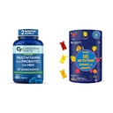 Carbamide Forte Multivitamin Tablet For Men For Immunity And Strength & Multivitamin Gummies for Kids With No Added Sugar | 60 Tablets + 60 Gummies