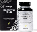 Magnetic Mind - Premium Cognitive Supplement voor Ultra Focused Energy, Clarity, & Drive - Nootropic Ontworpen voor langetermijnhersengezondheid, Geheugen & Focus - 30 dagen aanbod - Geen kunstmatige kleuren