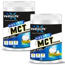MCT Oil Powder | 200g | Caprylic Acid(C8) 62-66%, Capric Acid (C10) 32-34% | Coconut Medium Chain Triglycerides, Neutral Flavour, Keto Diet Sports, Non GMO, Gluten Free