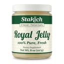 Stakich Fresh Royal Jelly - Pure, All Natural - Geen additieven/smaken/middelen toegevoegd - 8 Ounce (227 Gram)