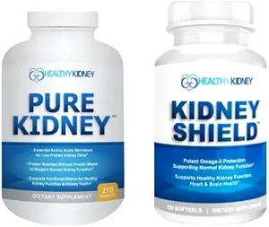 Nierschild Visolie Niersupplement en Pure Nier Essentiële Aminos