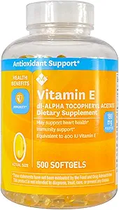 Leden Mark Vitamine E 180mg, 500 Tellen