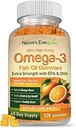 Extra sterkte Omega 3 Visolie Gummies met DHA & EPA 
