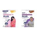 Horlicks Mother's Plus Kesar Refill 400/500G (Weight May Vary),Powder, 1 count, 20 servings | Horlicks Diabetes Plus,Chocolate|Helps Manage Blood Sugar From Day 1,Powder,1 count,400 grams