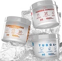 TUDCA+ Fadogia Agrestis+ Turkesterone & Tongkat Ali Fadogia Agrestis Potent Extract om energie te verhogen, spijsverteringsgezondheid, ontsteking, spiergroei en Recovery (60 capsules)