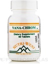 Vana-Chrom - 60 tabletten van Nutri West