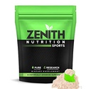 Zenith Nutrition Raw Whey Protein 80% | USA Made | Unflavoured - 1kg | with Digestive Enzymes