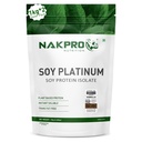 NAKPRO NUTRITION 100% Soy Protein Isolate | Vanilla - 2kg (1kg*2) | 27.87g Protein |Plant Based Protein Powder