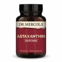 Dr. Mercola Organic Astaxanthine - 4 mg Astaxanthine - Krachtige Antioxidant Support - Organic Microalgen Extract - Non-GMO, Glutenvrije & Sojavrije - 30 Capsules (30 porties)