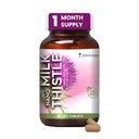 ZEROHARM Nano Milk Thistle - 800 mg with 80% Silymarin Extract (30:1) for Liver Detox, Cleanse, Antioxidant Support & Metabolism - High Absorption Supplement for Men & Women - 60 Veg Tablets