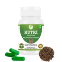 KUTKI Capsules – 60 Veg Capsules | Pure Picrorhiza Kurroa Extract | Ayurvedic Herbal Supplement | Natural Plant-Based Formula (pack of 1)