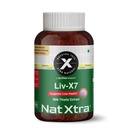 NatXtra LIV X7 Liver Health Support Supplement | Milk Thistle & Turmeric Extract | Detox Support, Antioxidant Protection & Inflammation Reduction | Supports Healthy Liver Function & Daily Wellness 60 Capsules