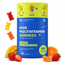 Carbamide Forte Multivitamin For Kids | Multivitamin Gummies For Kids | Multivitamin Gummies For Immunity | Vitamin Gummy For Immunity With No Added Sugar | 60 Gummy Bears
