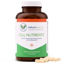 Cell Nutrients | Promotes Cell and Membrane Repair & Cell Metabolism | Helps Fight Tick-Borne Infections & More | Mitochondrial Supplements | Non-GMO, Vegan, 120 caps