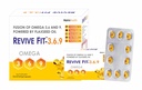 Revive Fit 369 Capsules | Omega 3-6-9 Herbal Wellness Supplement | Daily Nutrition Support | Easy-to-Swallow Capsules – 10 Capsules