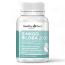 Gezonde Zorg Ginkgo Biloba 2000mg 100 Capsules Australische Made