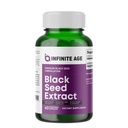 Infinite Age Dry Organic Black Seed Oil Extract Capsules, 60 Count - Nigella Sativa Immune Booster voor Optimale Huid, Haar, Geheugen, Focus, Hersengezondheid en Immuniteit - Thymochinon Supplement