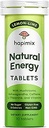 Natural Energy Bruistabletten met natuurlijke cafeïne, Lion's Mane & Electrolytes 8 Krachtige Adaptogenen met 50mg Cafeïne en zonder water 10 porties