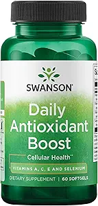 Swanson Vitamins A C E & Selenium - Bevordert Cellular Health & Immune Support - Ondersteunt natuurlijke defensieve voeding - (60 Softgels)