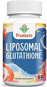 2400MG Liposomale glutathion, met vitamine C, melkdistel & alfa-lipoïnezuur, hoofdantioxidanten, zuiver gereduceerd L-glutathion - immuunsysteem, celreparatie, energie, hoge absorptie, 180 Softgels