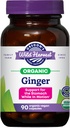 Oregon's Wild Harvest, Certified Biologische Gember Capsules voor Maagondersteuning, Non-GMO, 1000 MGS, 90 Tellen