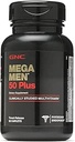 GNC Mega Men 50 Plus Dagelijkse Multivitamine voor Mannen Ondersteunt Geheugen Functie, Prostaat, en Hart Gezondheid 60 Tellen