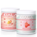 Kiala Nutrition Super Greens, Organic Greens Powder, Spirulina & Chlorella Superfood Powder, Sugar & Gluten Free Vegan, Spectra Blend, Miami Vice, Watermeloen Slush 2 Pack