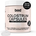 Bod Colostrum Capsules, Colostrum Supplement for Skin & Hair Growth Support, Immune Support, Gut Health, Muscle & Wellness, IgG 30% Pure Superfood Bovine Colostrum Pills, Unflavored, 30 Servings