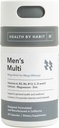 Gezondheid door Habit Mens Multi Supplement (60 capsules) - 23 essentiële vitaminen en mineralen, ondersteunt algemene gezondheid en welzijn, niet-GMO, suikervrij (1 verpakking)