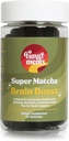 Fungiments Super Matcha - Cordyceps Mushrooms, Green Tea Powder, Ginseng, Rhodiola - Daily Energy and Endurance (30 Mushroom Gummies)
