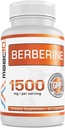 MAAC10 Berberine 1500mg Serveermiddel voor AMPK Activator voor gezonde veroudering, hartgezondheid en immuunondersteuning - Non-GMO, Glutenvrij, Veganistisch (3 x 500 mg Capsules, 30 dagen levering)