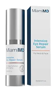MiamiMD Eye Serum (15ml) Onder oogbehandeling voor donkere kringen & Crow's Voet - Serum voor alle huidtype - Anti-Aging Cream - Vermindert vocht voor dag en nacht gebruik