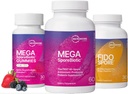 Microbiome Labs Whole Family Probiotic Bundle - MegaSporeBiotic for Adults, Probiotic Gummies for Children, and FidoSpore Probiotics for Dogs and Cats
