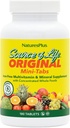 Natures Plus Bron van het leven Mini-Tabs Geen ijzer - 180 Vegetarische Mini Tablets - Gemakkelijk doorslikken Natuurlijke Gehele Voedsel Multivitamine & Mineral Supplement voor Gezondheid & Energie - 30 porties