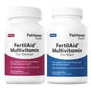 Fairhaven Health FertilAid voor mannen en vrouwen Combo Vruchtbaarheid Supplementen voor mannen en vrouwen 