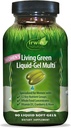 Irwin Naturals Women's Living Green Liquid-Gel Multi - 120 Liquid Softgels - Inclusief 70 essentiële voedingsstoffen, vitamines en mineralen