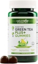 NatureWise Green Tea Gummies - Keto, Suikervrij - Ondersteunt Fitness Goals voor vrouwen en mannen - 500mg Groene Thee + Raspberry Ketones, Garcinia Cambogia - Veganistisch, Geen Gluten - 60 Tellen[1-maand levering]