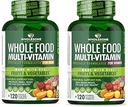Gezonde Wellness Wholefood Multivitamines voor mannen + voor vrouwen bundel