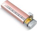 Travel Pill Organizer Weekly, 1 keer per dag, Upgrade Premium Aluminium Legering Dagelijkse pil Box 7 Dag, Portable Metal Pill Case, leuke pil houder om vitamines, geneesmiddelen, pillen, supplementen (Roze)