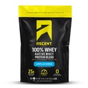 Stijgen 100% Wei Proteïne Poeder - Post workout Wei Proteïne Isolaat, Zero kunstmatige smaken en zoetstoffen, Glutenvrij, 5.5g BCAA, 2.6g Leucine, Unflavored 2 lb